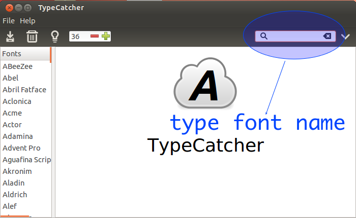 how to install google fonts in ubuntu