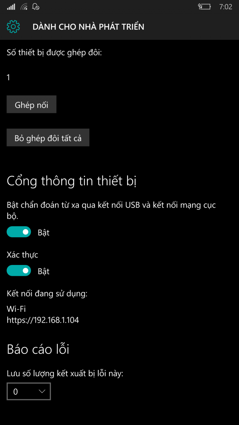 Cài đặt ứng dụng trên Lumia sử dụng tính năng nhà phát triển Cài đặt ứng dụng trên Lumia sử dụng tính năng nhà phát triển