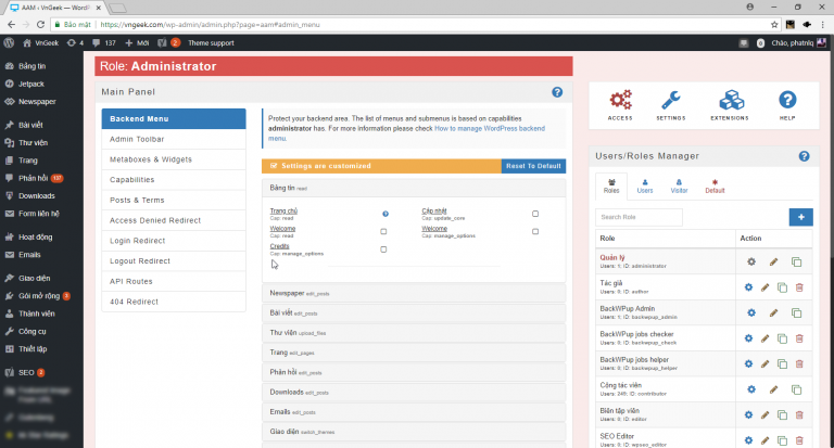 Advanced Access Manager: Plugin quản lý người dùng chuyên nghiệp miễn phí cho WordPress Advanced Access Manager: Plugin quản lý người dùng chuyên nghiệp miễn phí cho WordPress